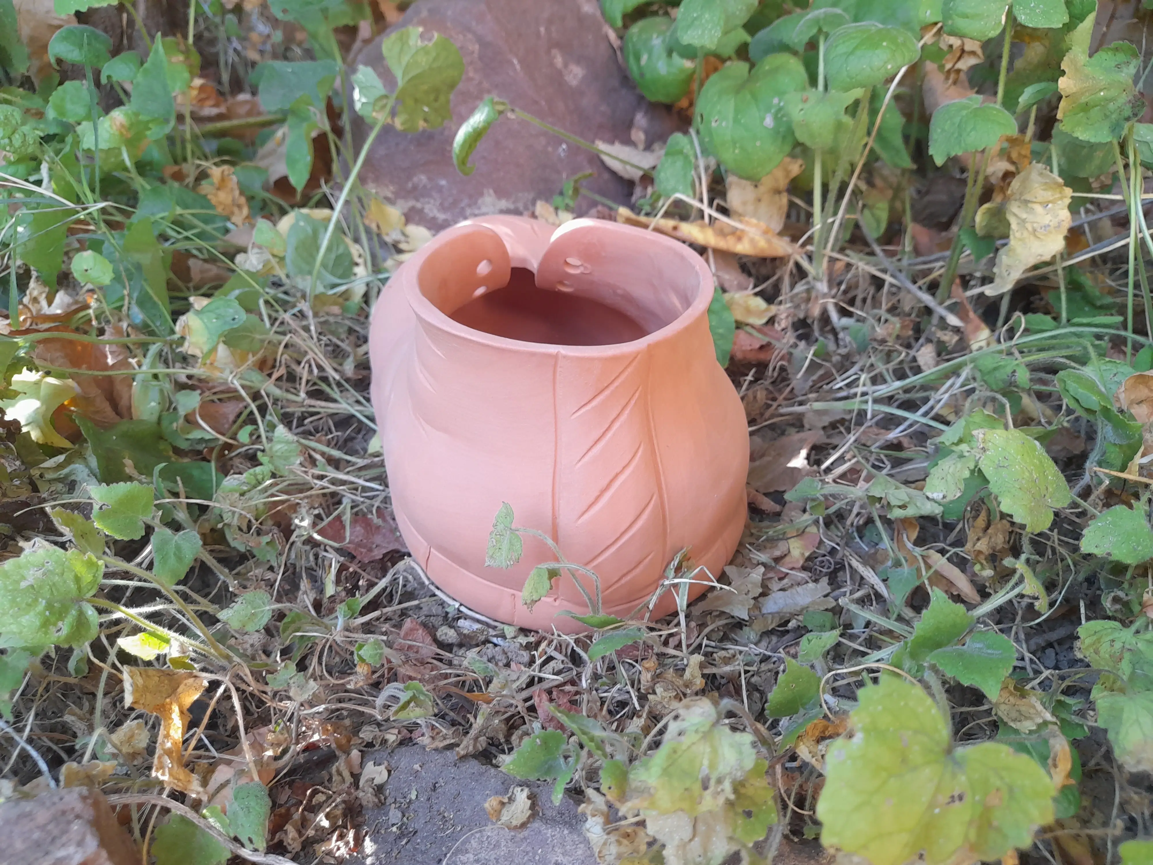 Közepes cipő (terrakotta)